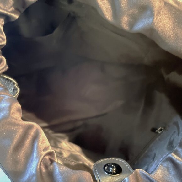 Versace Parfums Luxury Large Black Overnight Tote Gold Hardware NWOT - Picture 10 of 12